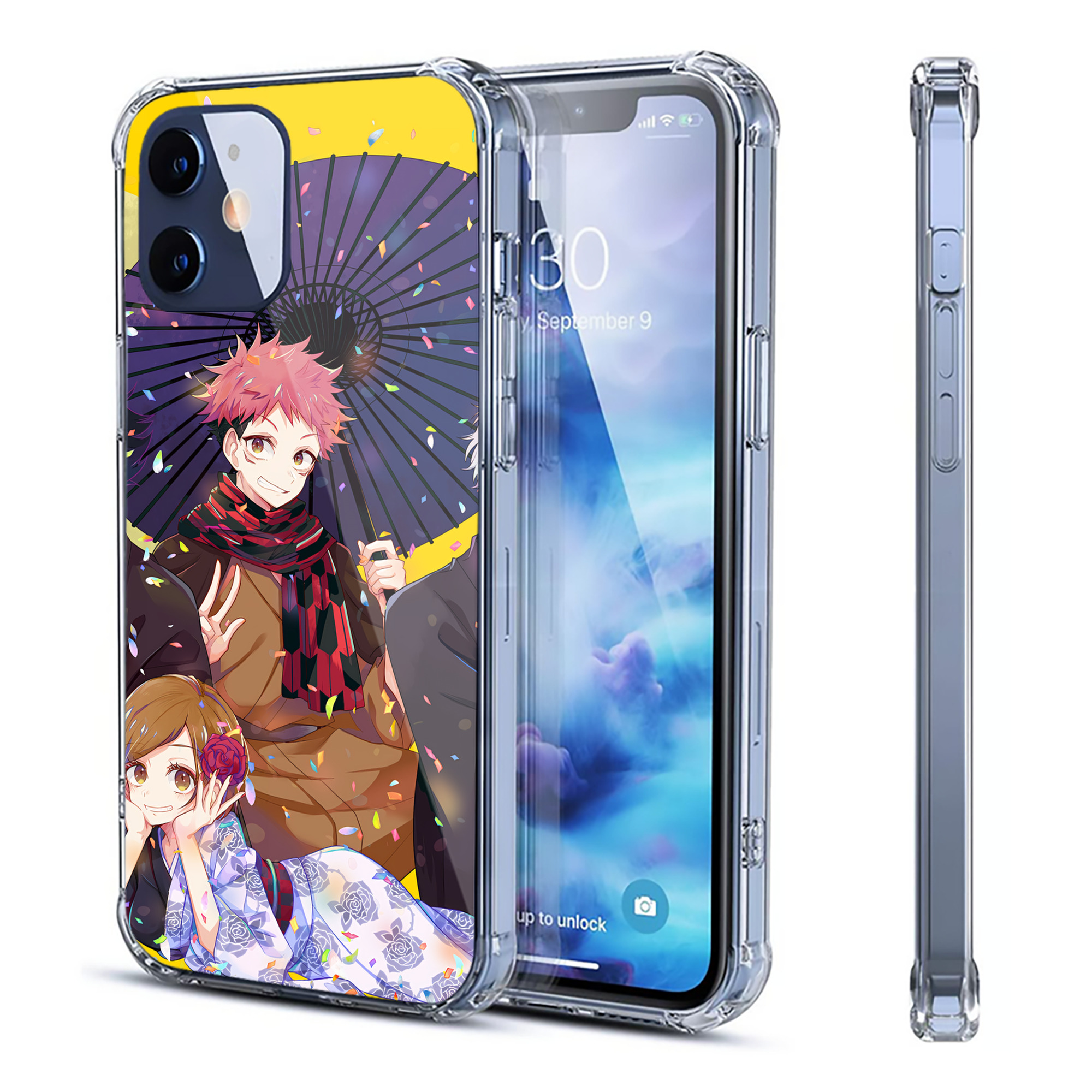 （画像用） SPY×FAMILY间谍家家酒 【iPhone 12シリーズ対応】透明スマホケース（クリアソフトケース）
